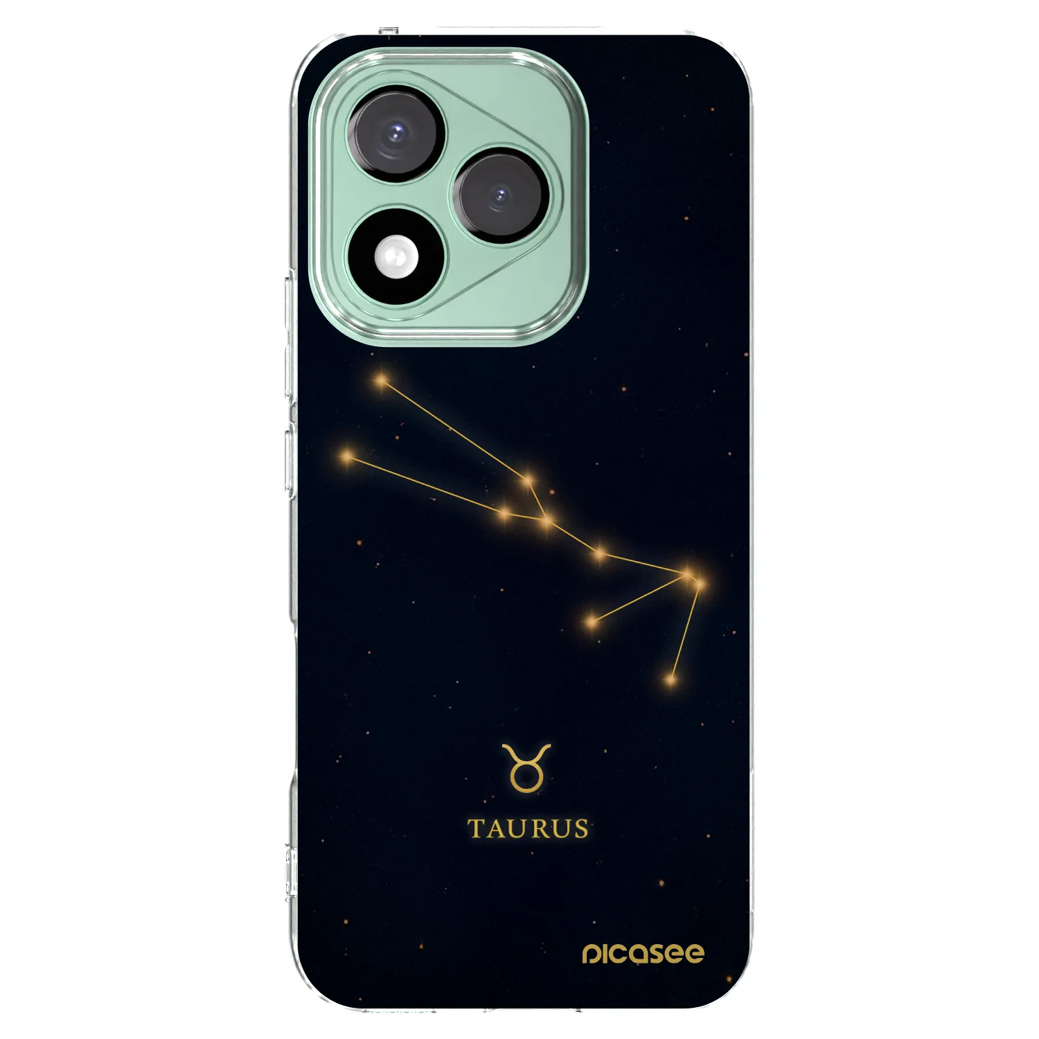 Picasee silikonska prozirna maskica za Honor 400 Lite 5G - TAURUS