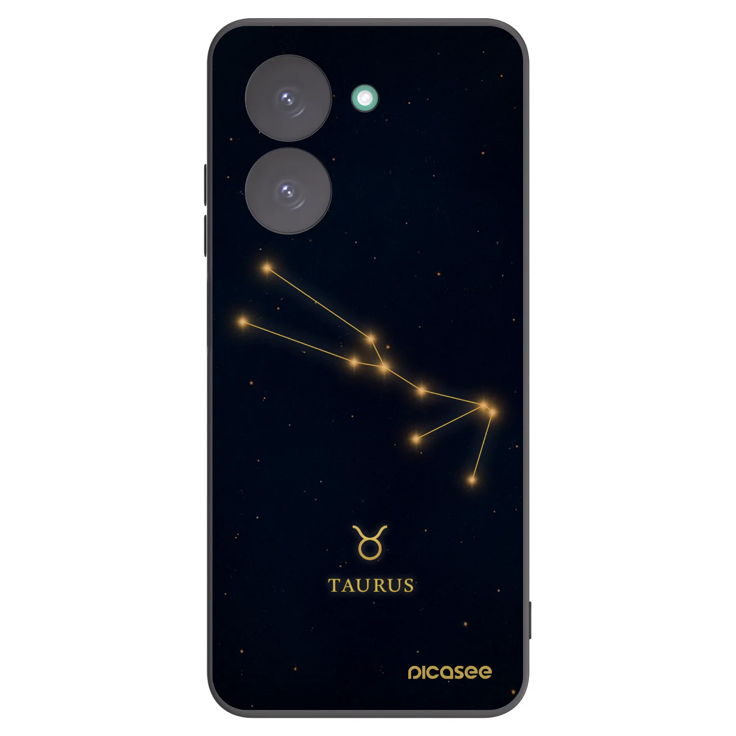 Picasee crna silikonska maskica za Xiaomi Redmi A5 - TAURUS