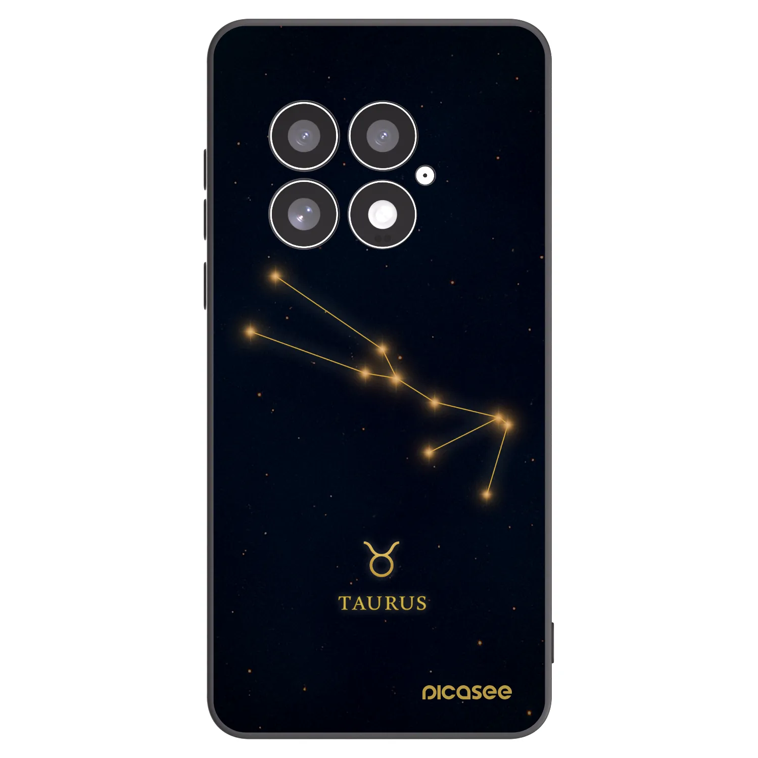 Picasee crna silikonska maskica za OnePlus 13 5G - TAURUS