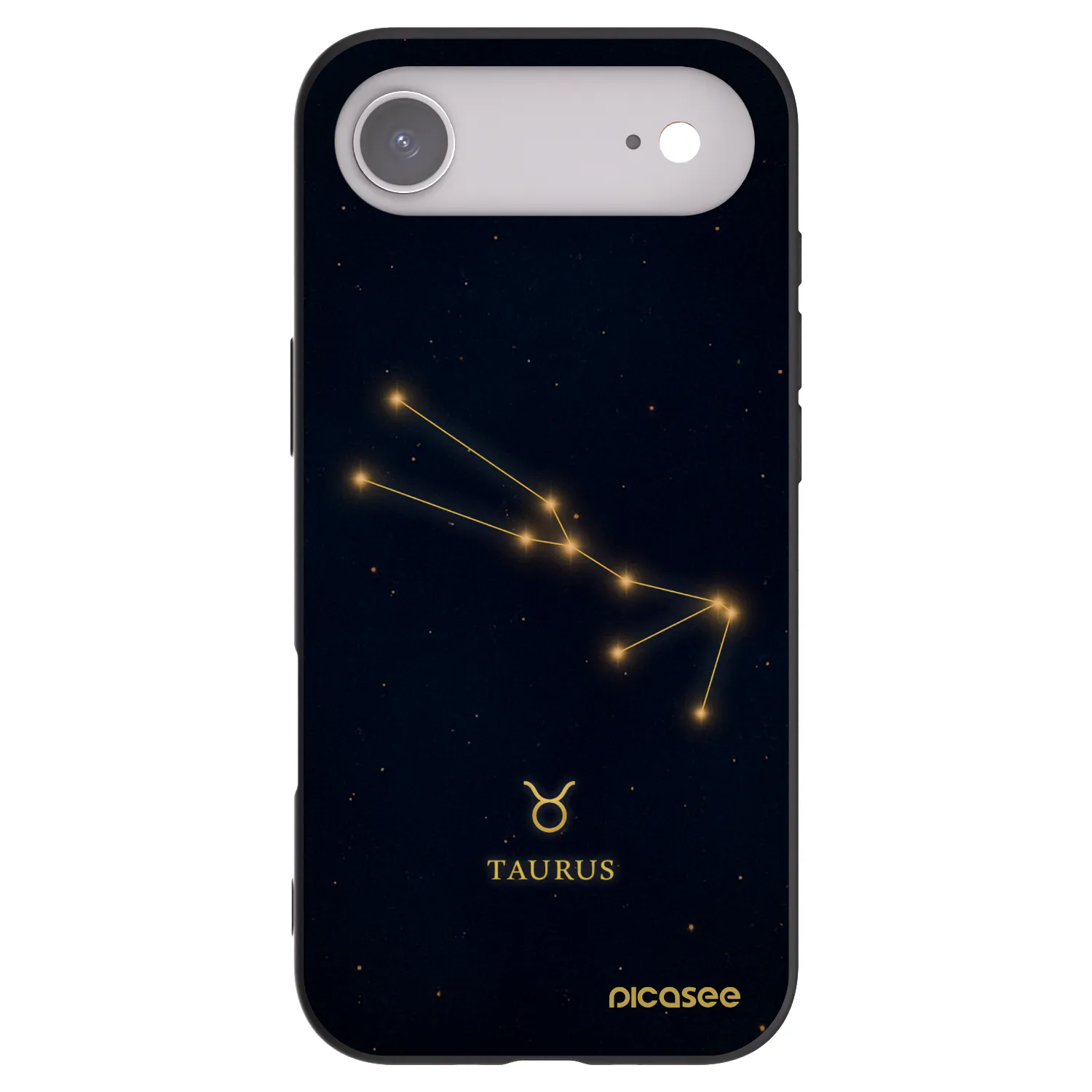 Picasee crna silikonska maskica za Apple iPhone Air - TAURUS