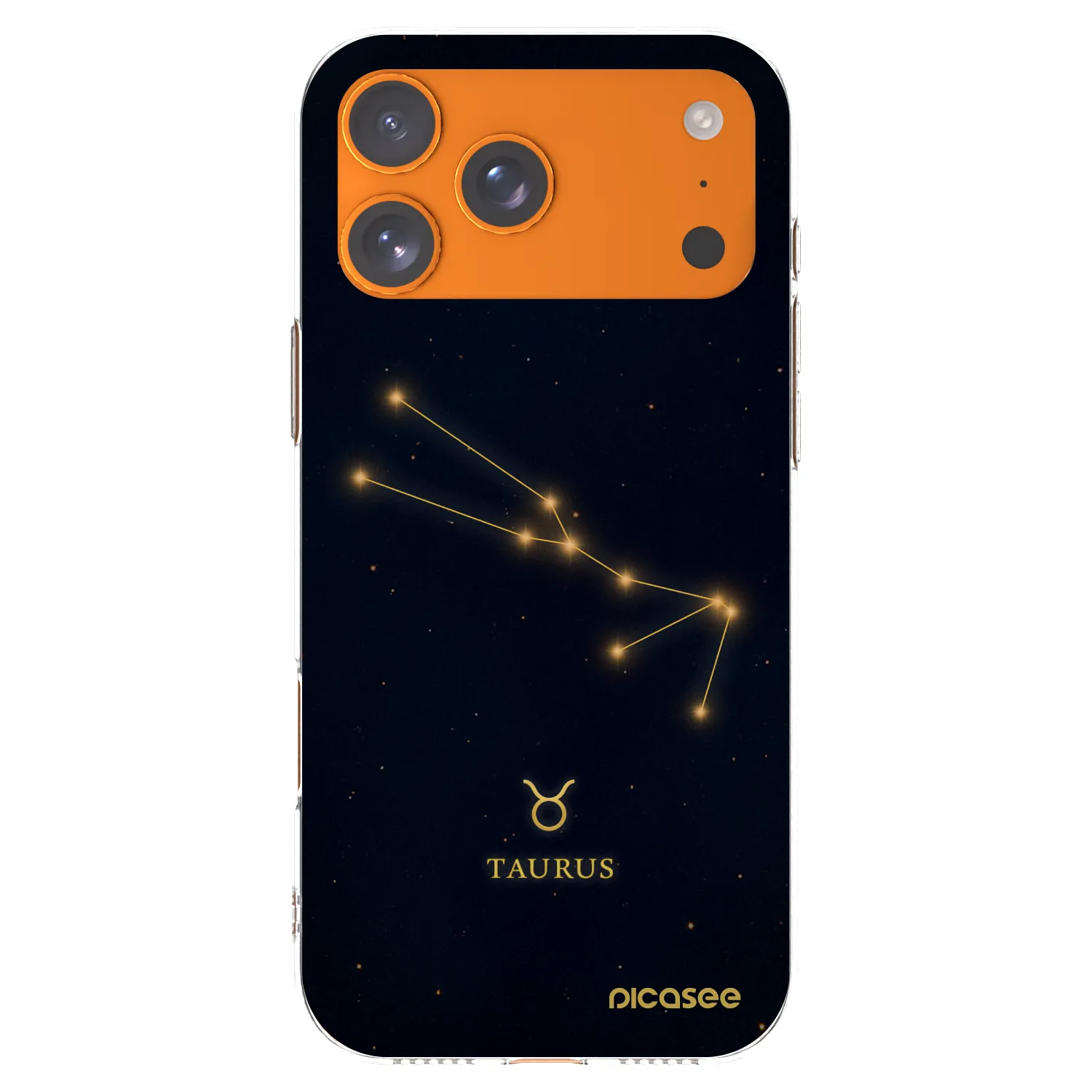 Picasee silikonska prozirna maskica za Apple iPhone 17 Pro Max - TAURUS
