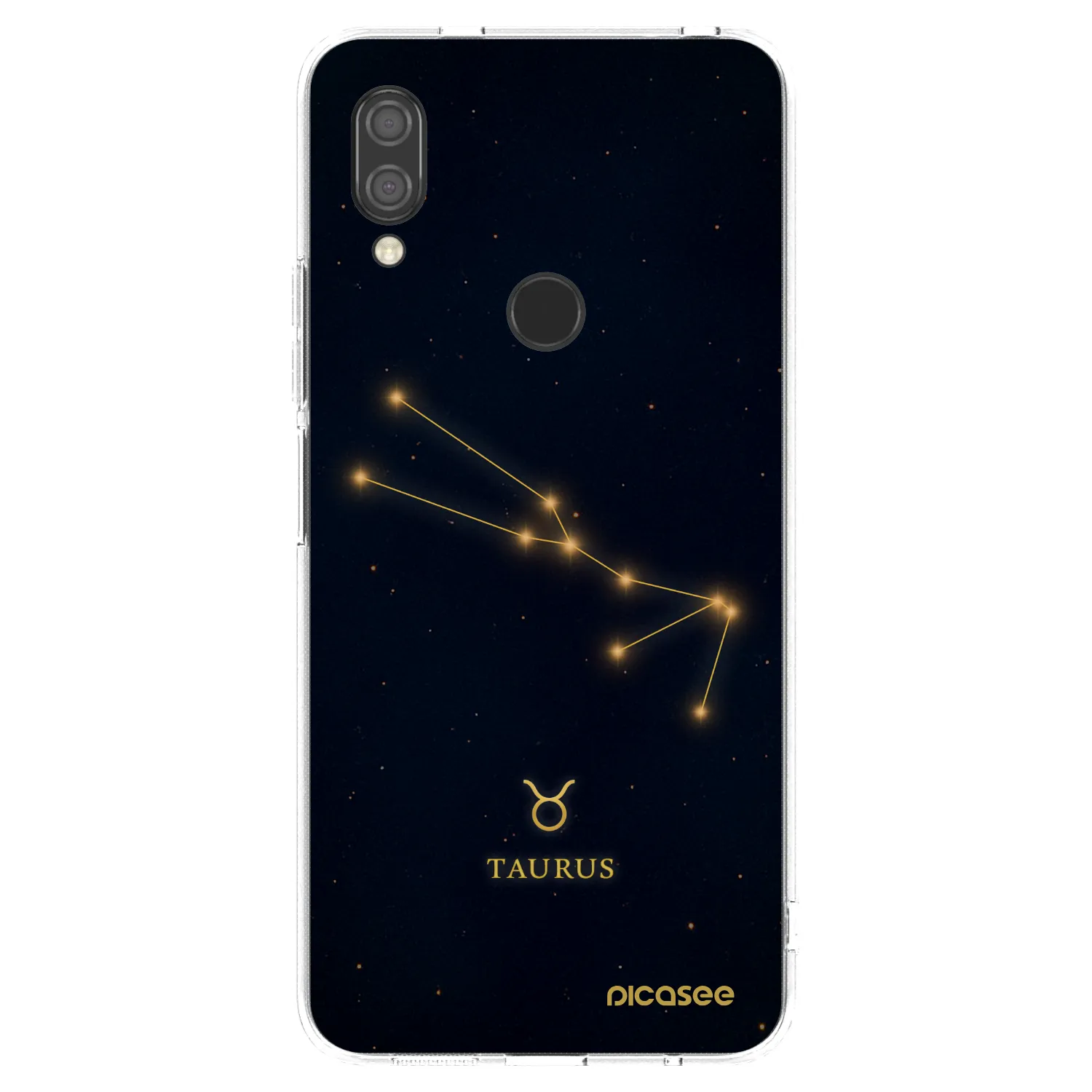 Picasee silikonska prozirna maskica za Xiaomi Redmi 7 - TAURUS