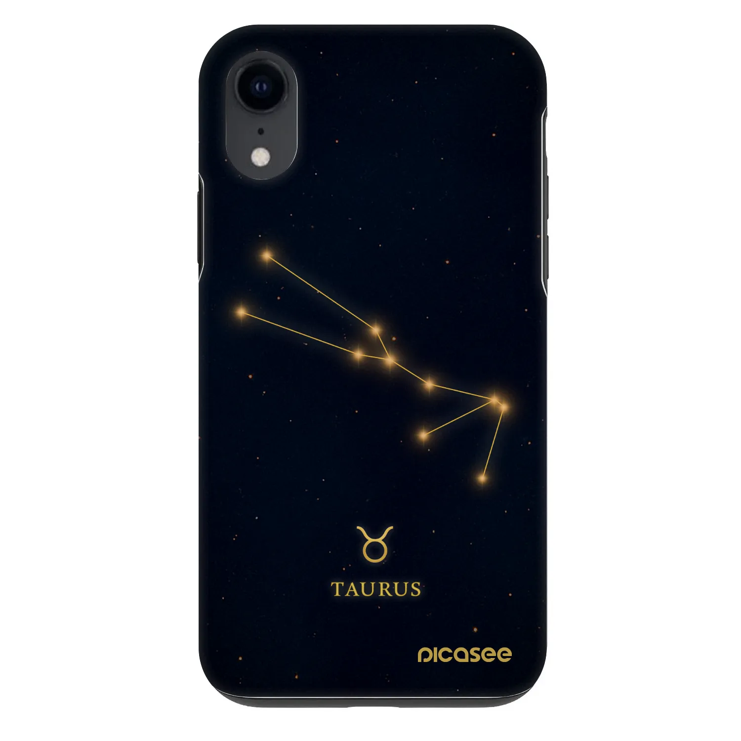 Picasee Fashion Case za Apple iPhone XR - TAURUS