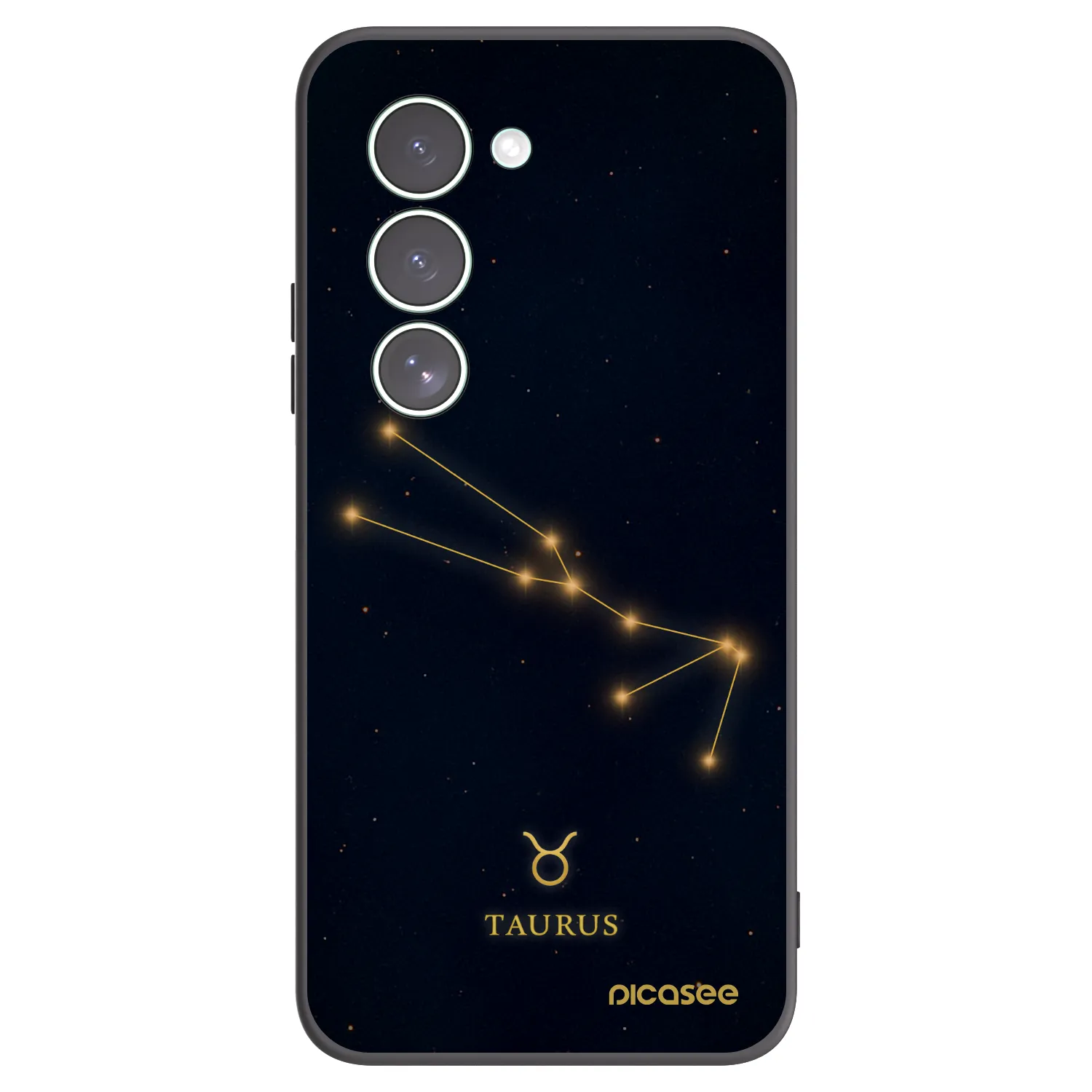 Picasee crna silikonska maskica za Xiaomi Redmi 15 5G - TAURUS