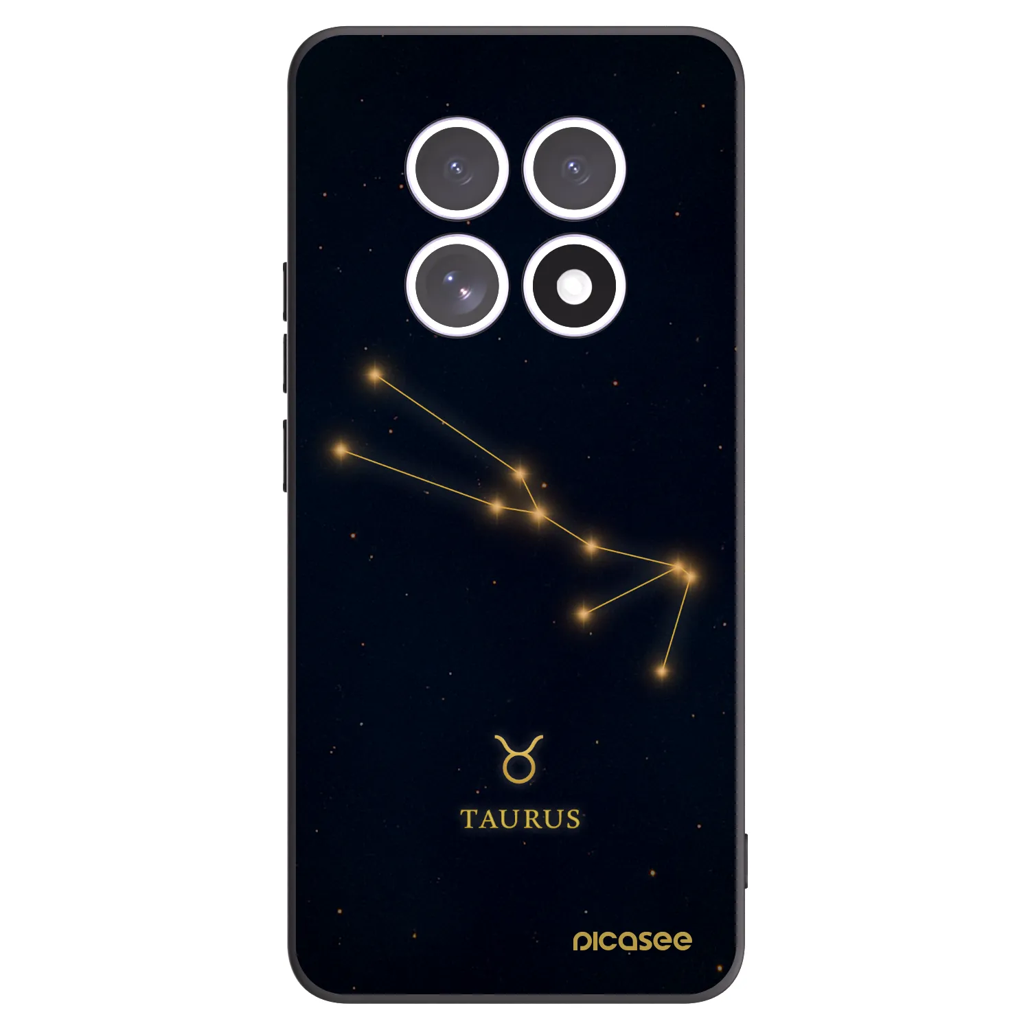 Picasee crna silikonska maskica za Xiaomi Redmi Note 15 - TAURUS