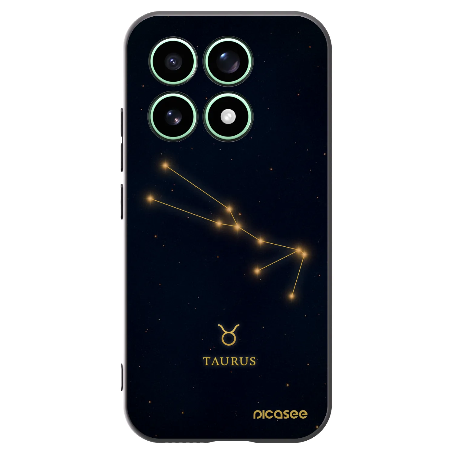 Picasee crna silikonska maskica za Xiaomi 17 - TAURUS