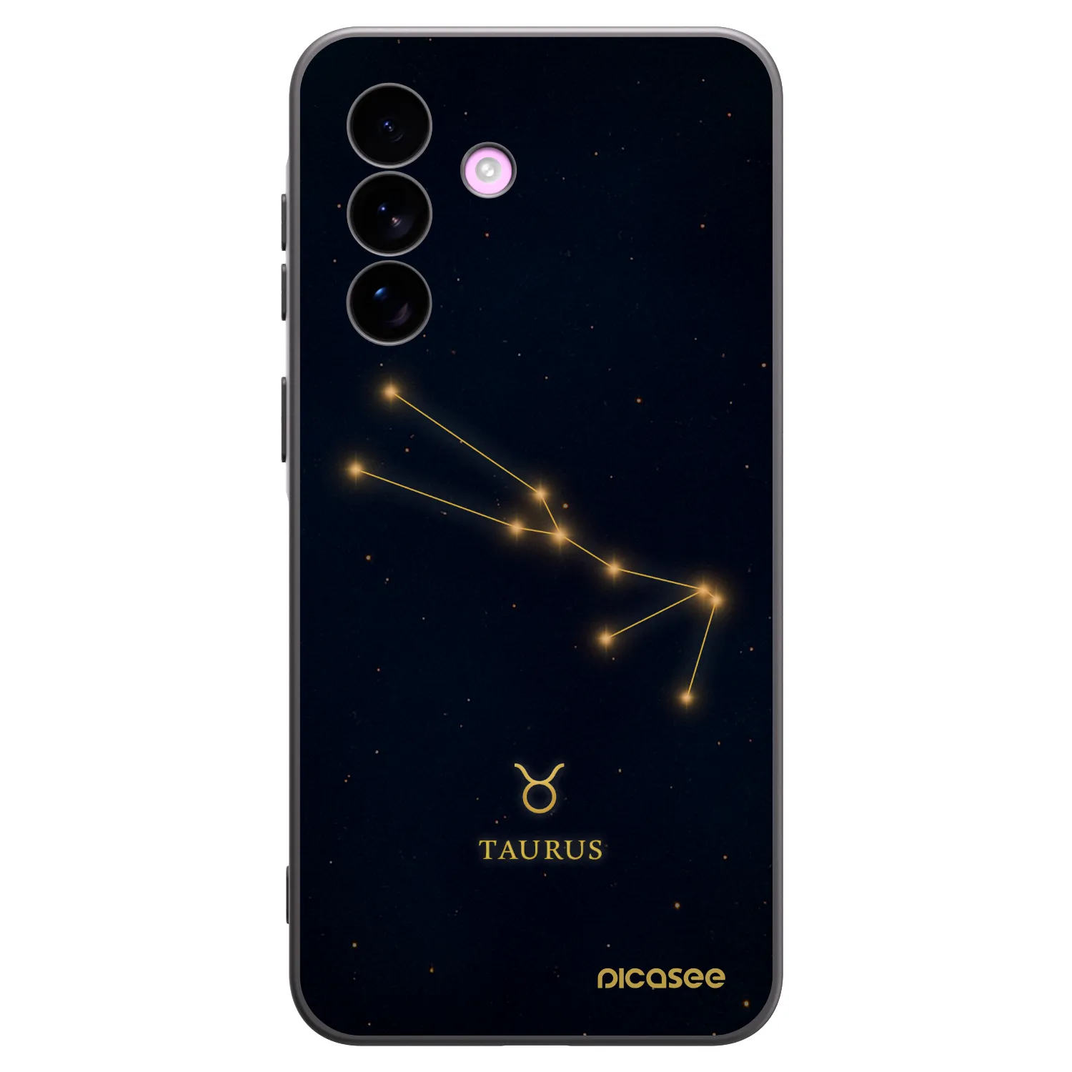 Picasee crna silikonska maskica za Samsung Galaxy A57 5G - TAURUS