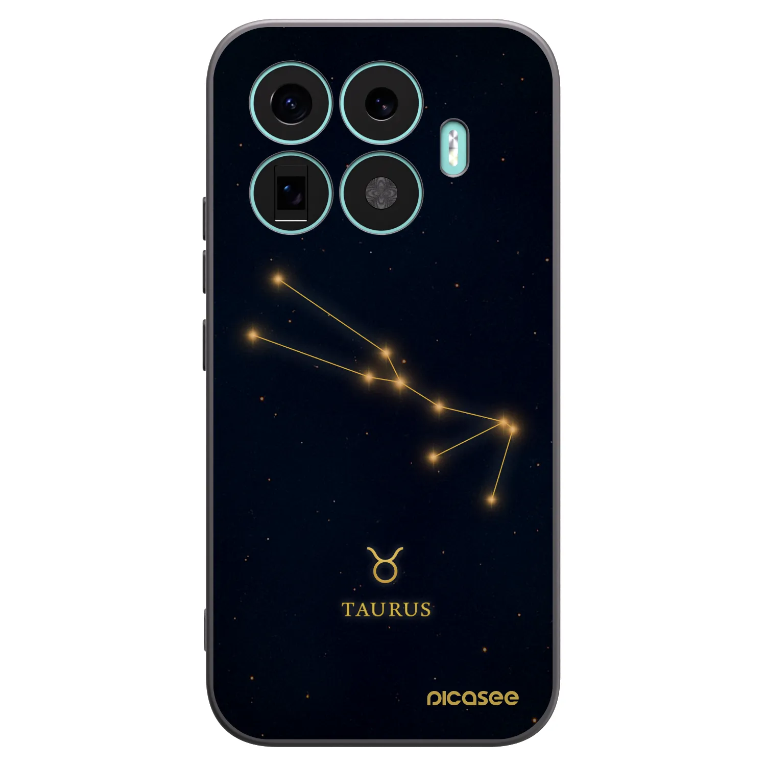 Picasee crna silikonska maskica za Xiaomi 17T - TAURUS