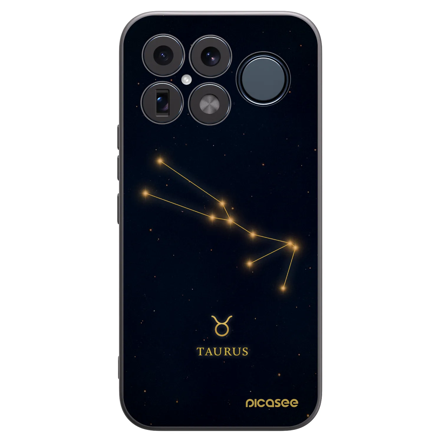 Picasee crna silikonska maskica za Xiaomi Poco F8 Ultra - TAURUS