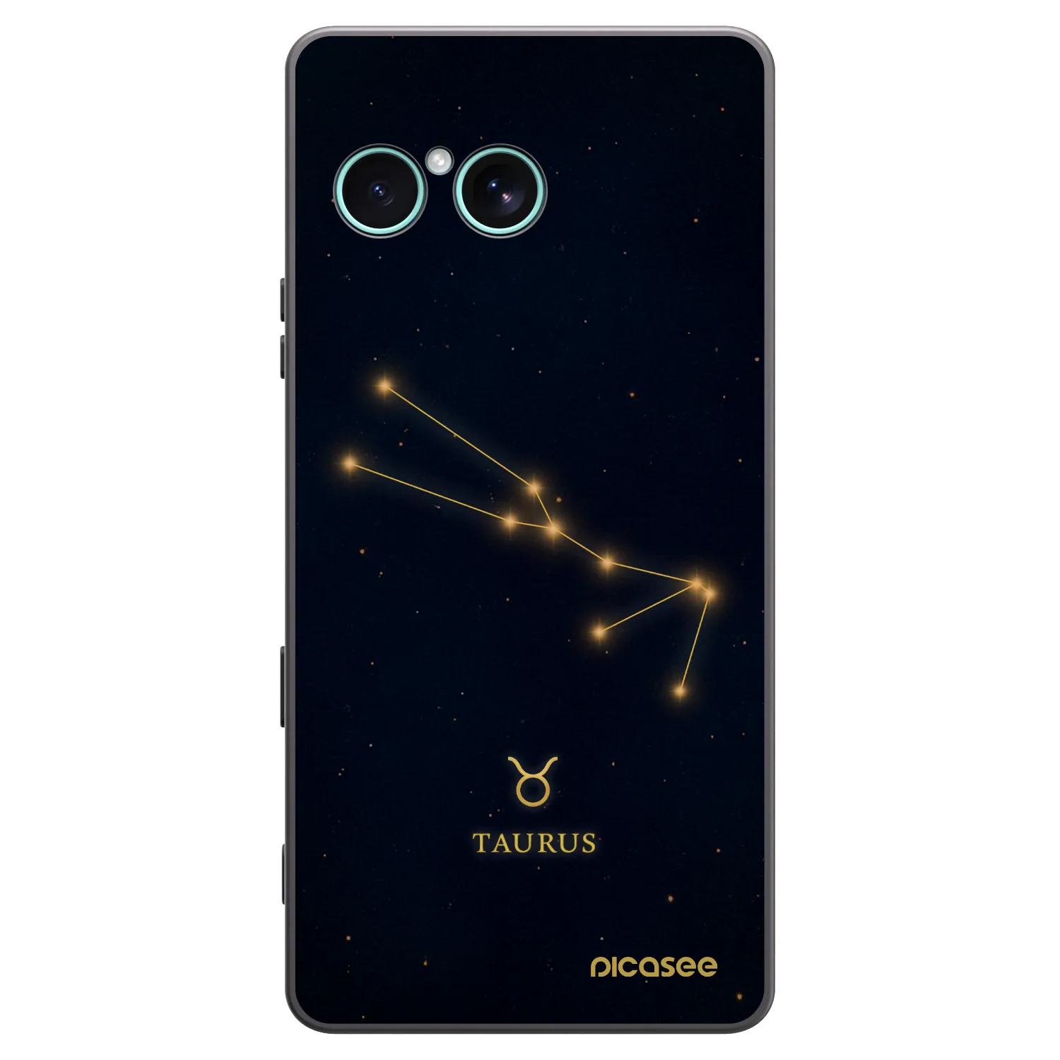 Picasee crna silikonska maskica za Sony Xperia 10 VII - TAURUS