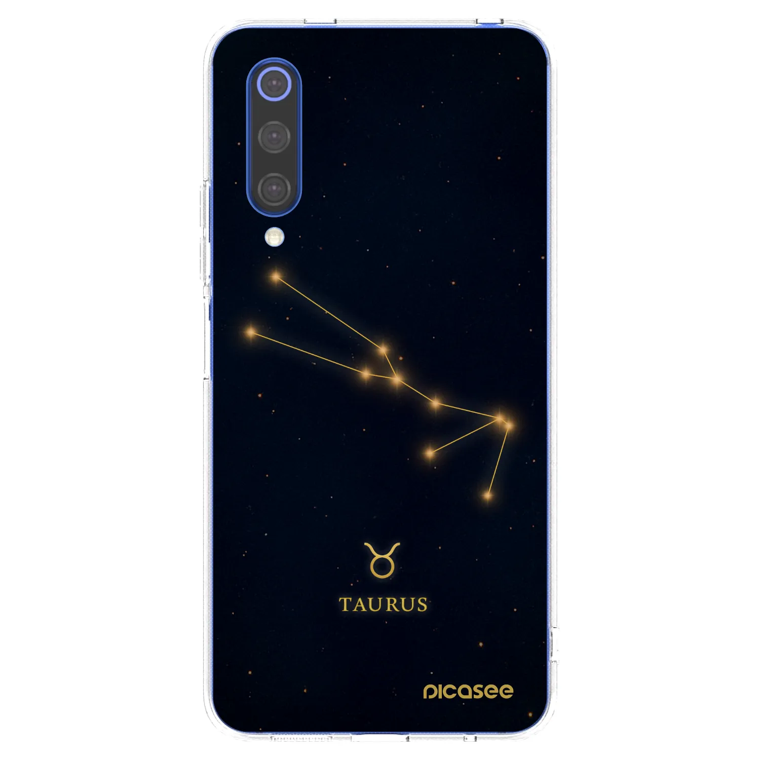 Picasee silikonska prozirna maskica za Xiaomi Mi 9 SE - TAURUS