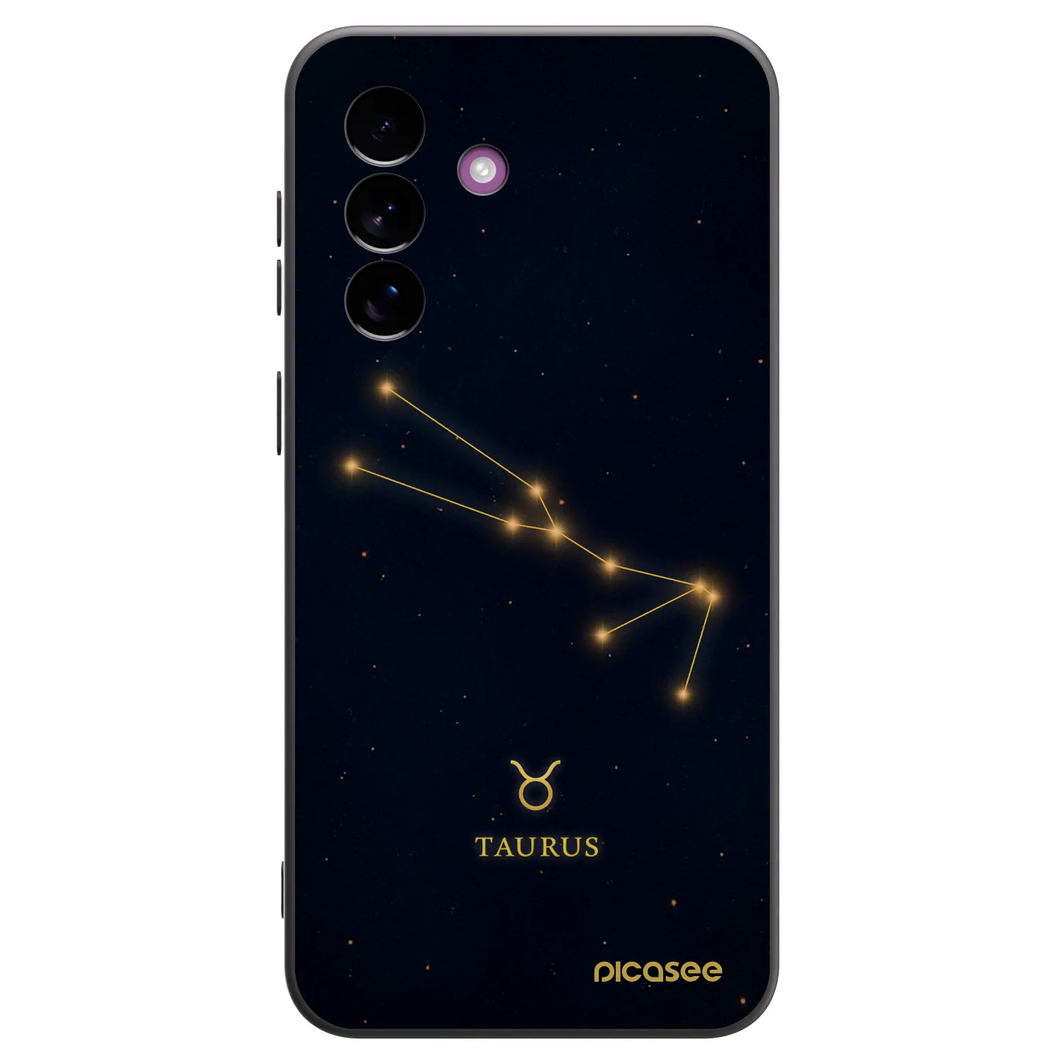 Picasee crna silikonska maskica za Samsung Galaxy A37 - TAURUS