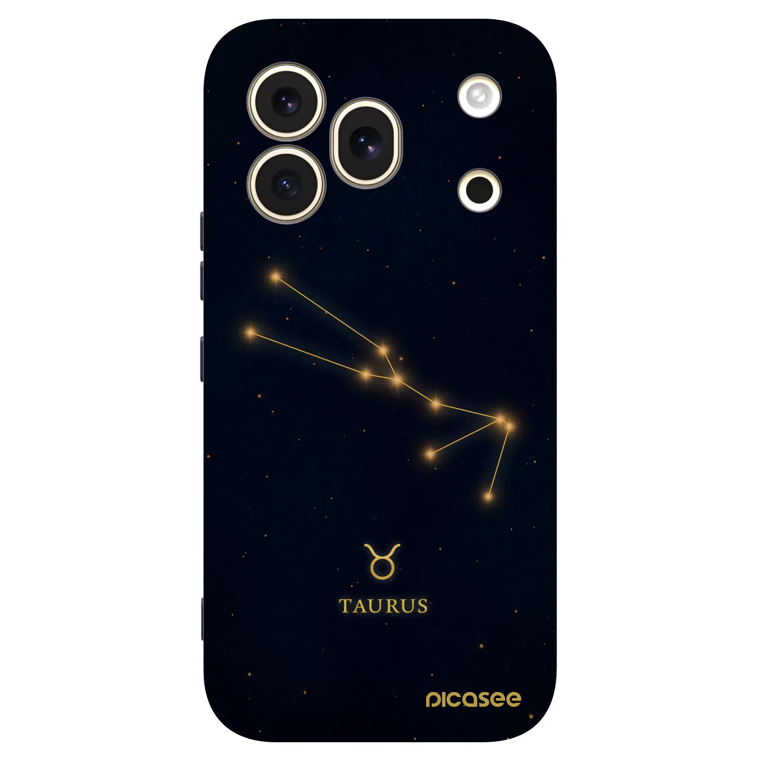 Picasee crna silikonska maskica za Honor 600 Pro - TAURUS