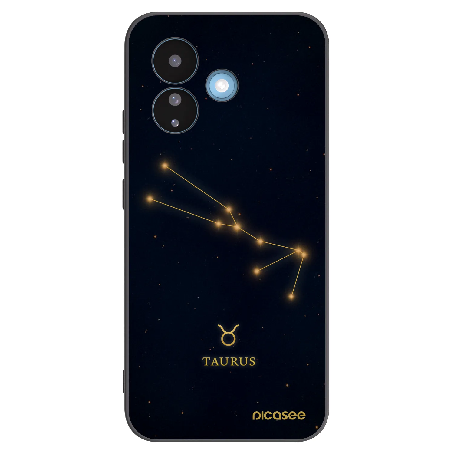 Picasee crna silikonska maskica za Xiaomi Redmi Note 17 Pro 5G - TAURUS