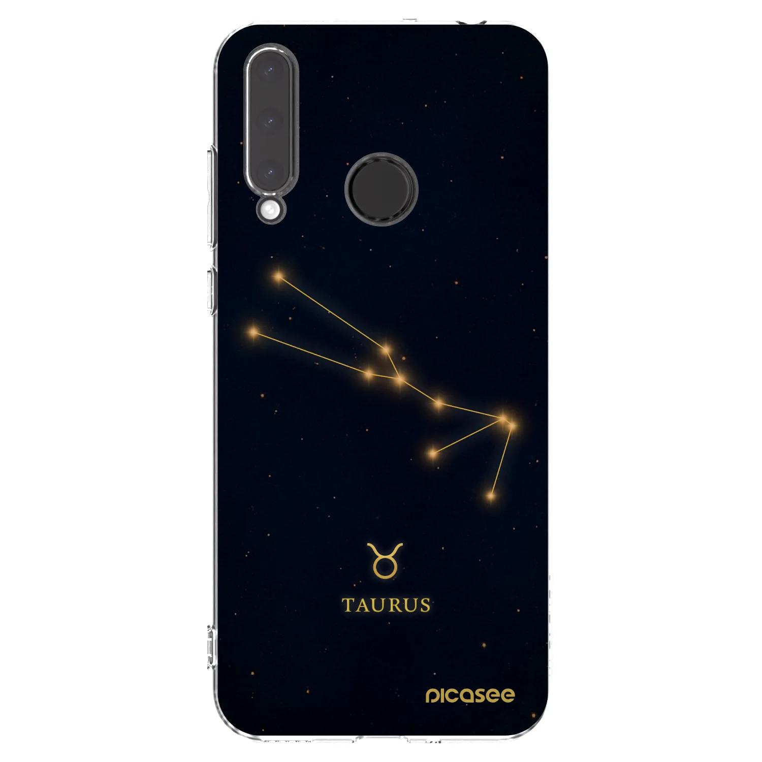 Picasee silikonska prozirna maskica za Honor 20 Lite - TAURUS