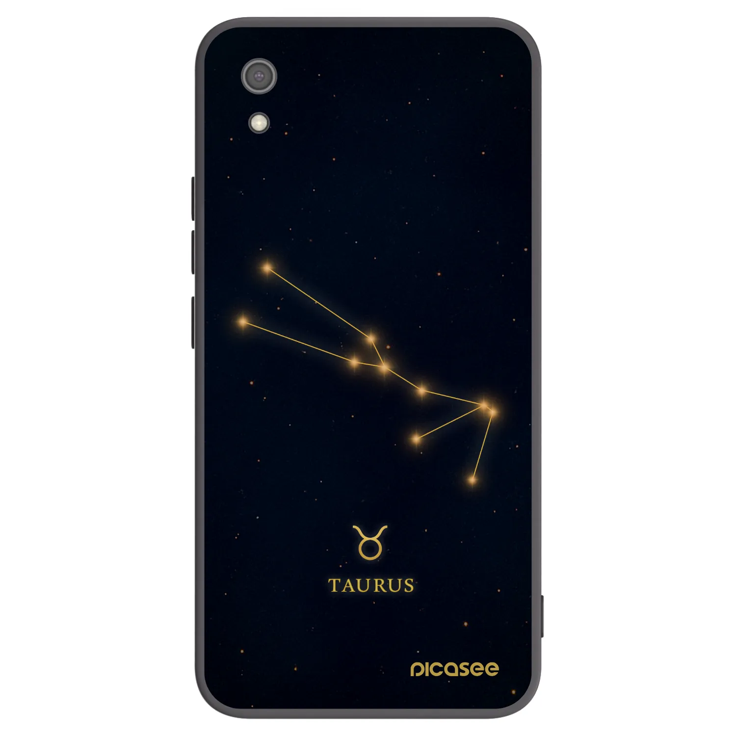 Picasee crna silikonska maskica za Xiaomi Redmi 7A - TAURUS