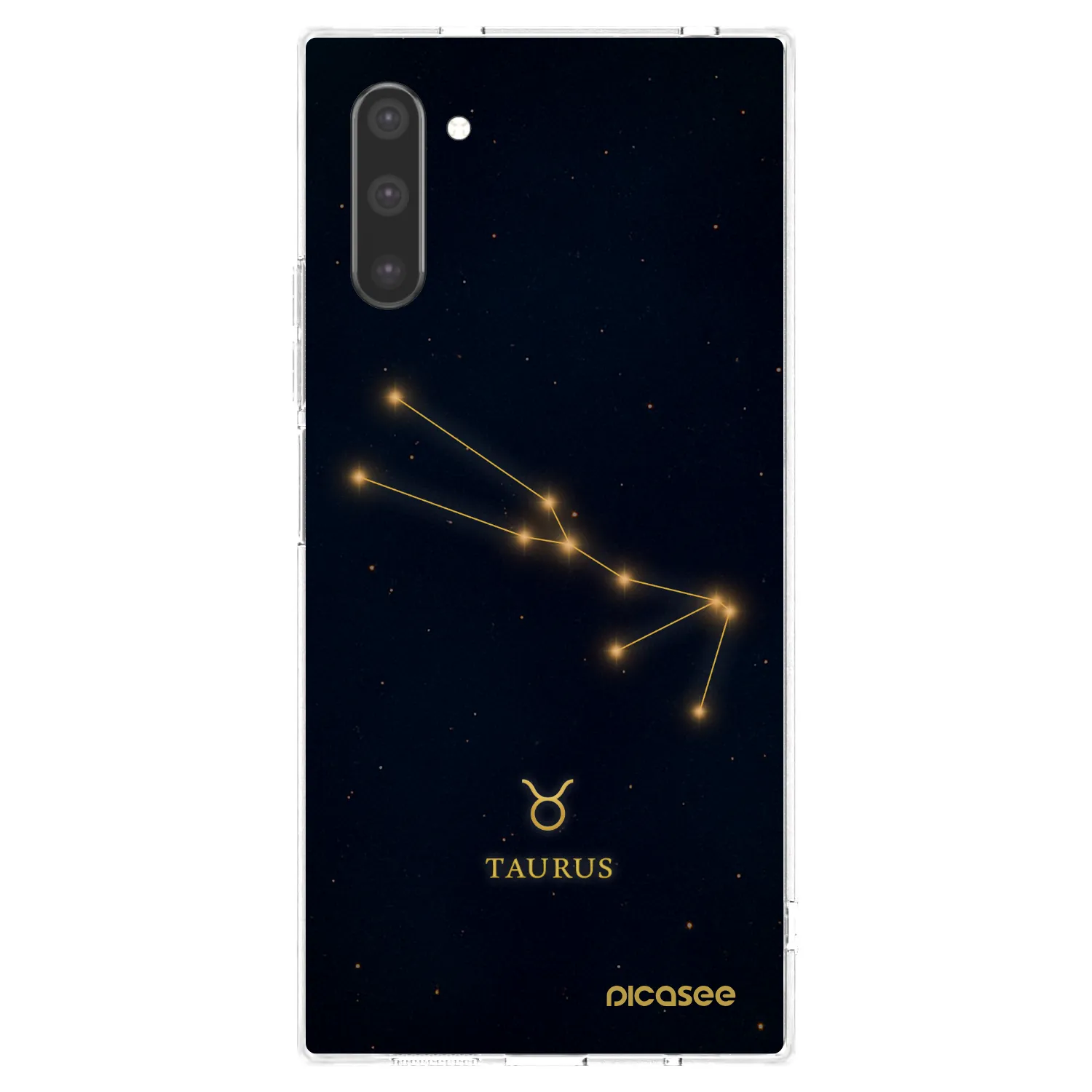 Picasee silikonska prozirna maskica za Samsung Galaxy Note 10 N970F - TAURUS