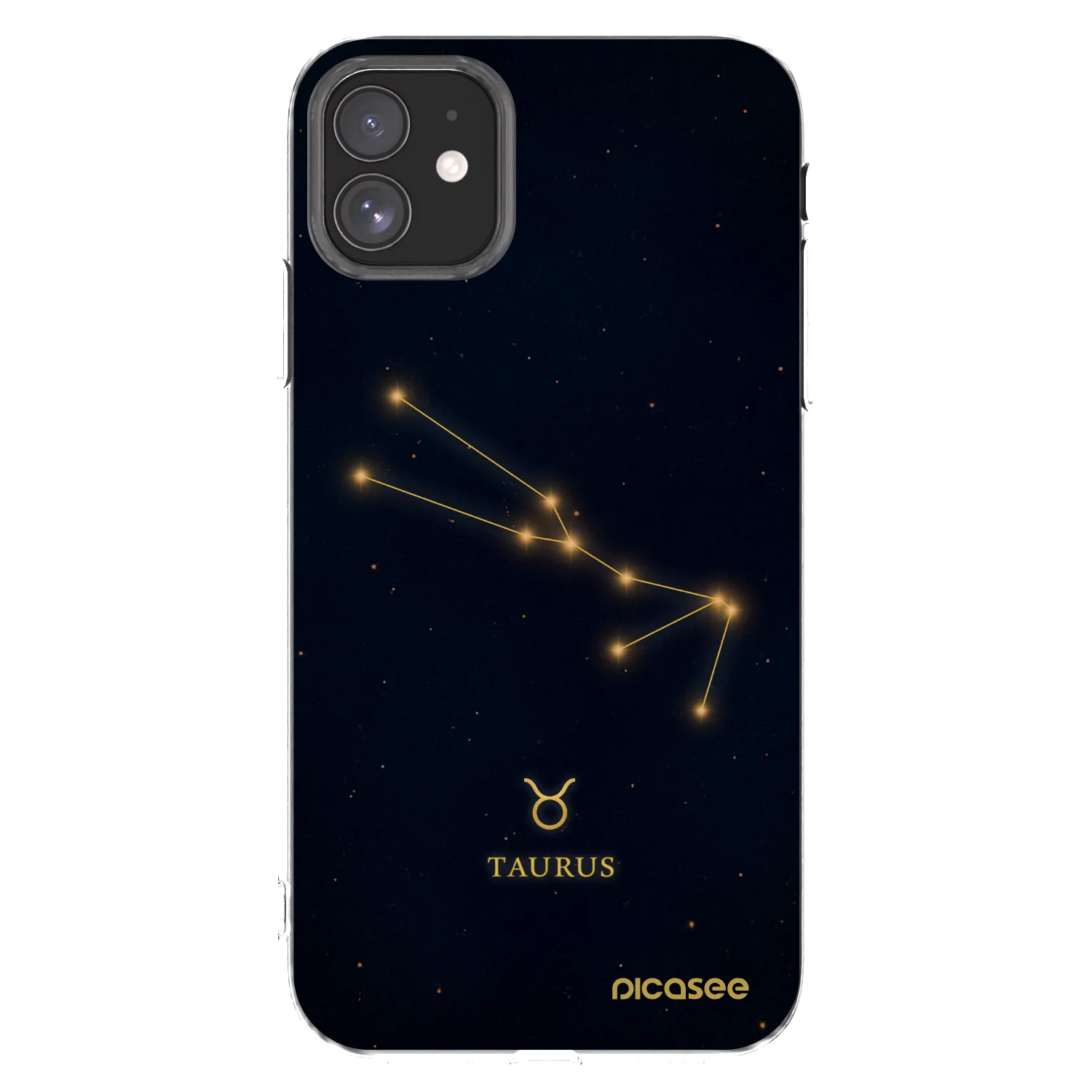 Picasee silikonska prozirna maskica za Apple iPhone 11 - TAURUS