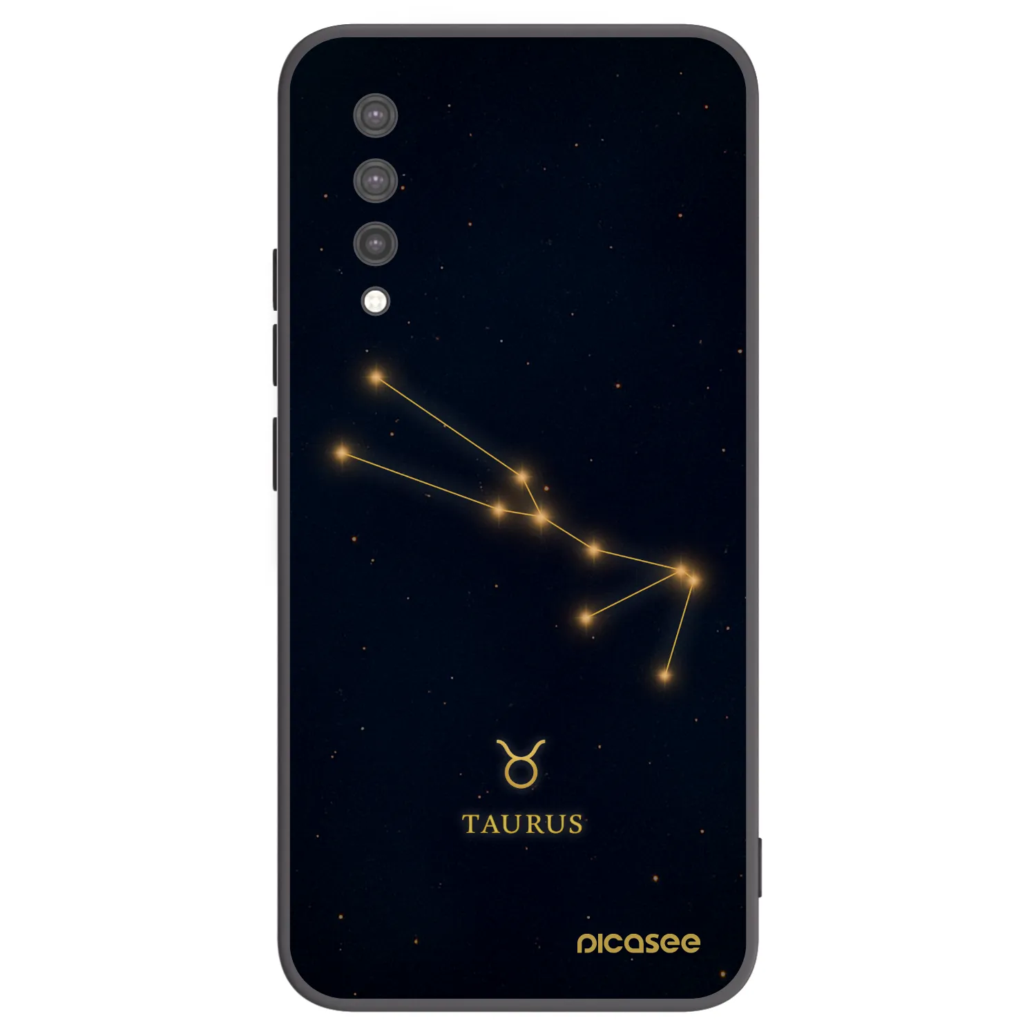 Picasee crna silikonska maskica za Xiaomi Mi 9 Lite - TAURUS