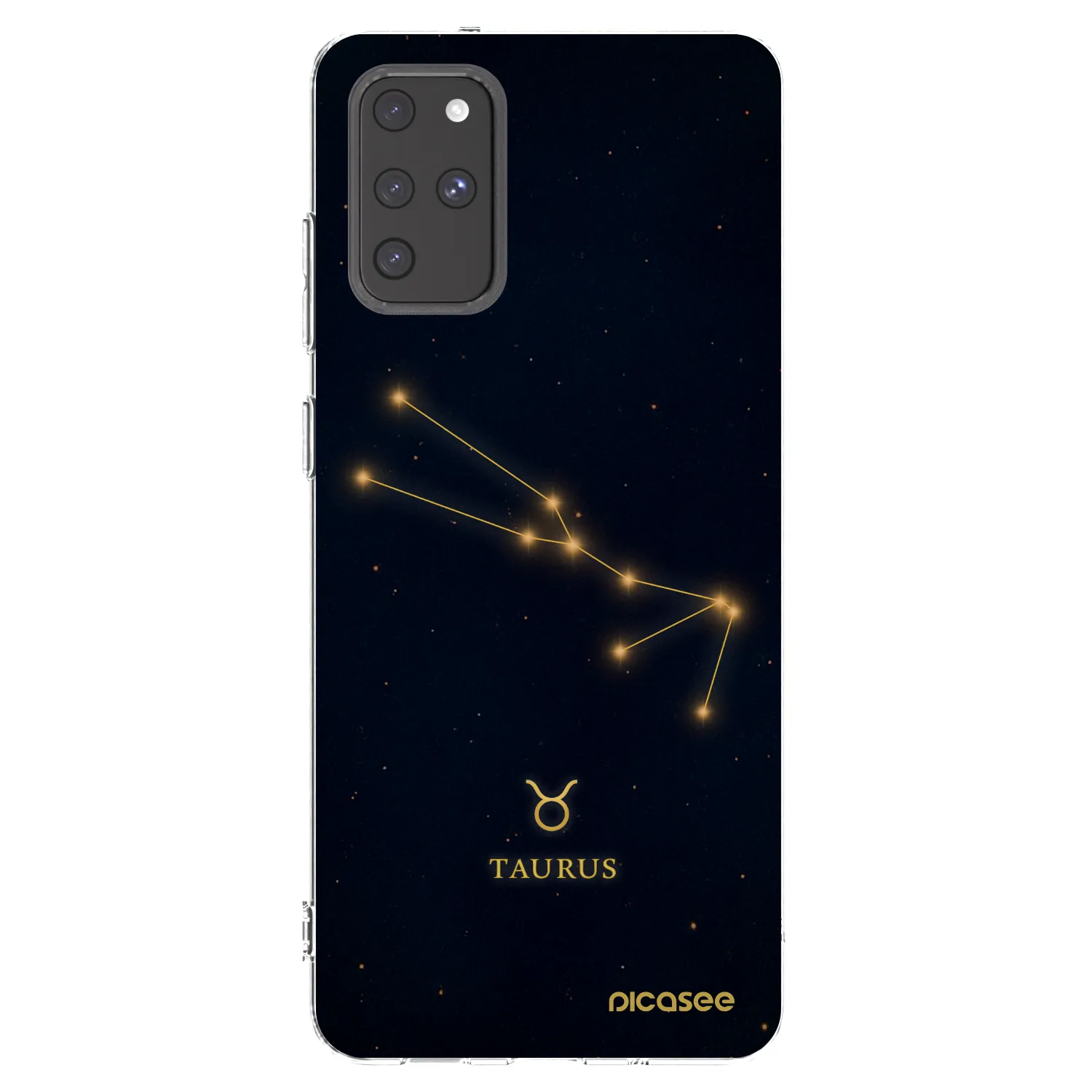 Picasee silikonska prozirna maskica za Samsung Galaxy S20+ G985F - TAURUS