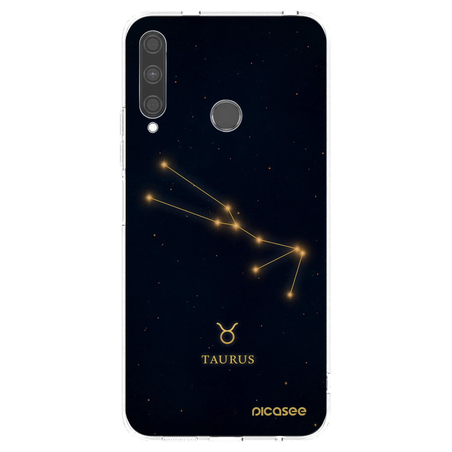 Picasee silikonska prozirna maskica za Huawei P40 Lite E - TAURUS