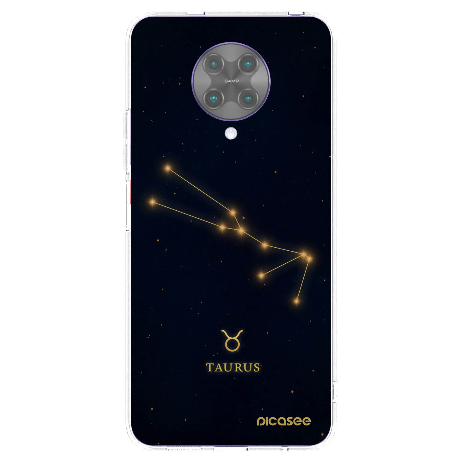 Picasee silikonska prozirna maskica za Xiaomi Poco F2 Pro - TAURUS