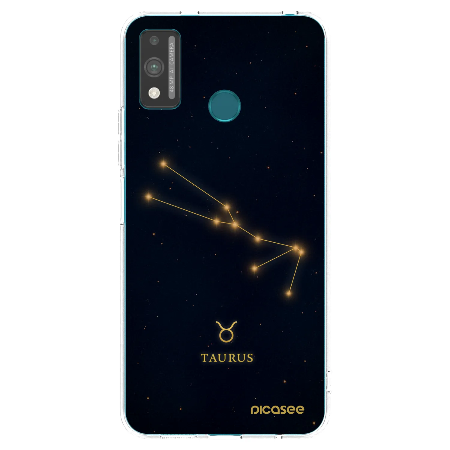 Picasee silikonska prozirna maskica za Honor 9X Lite - TAURUS