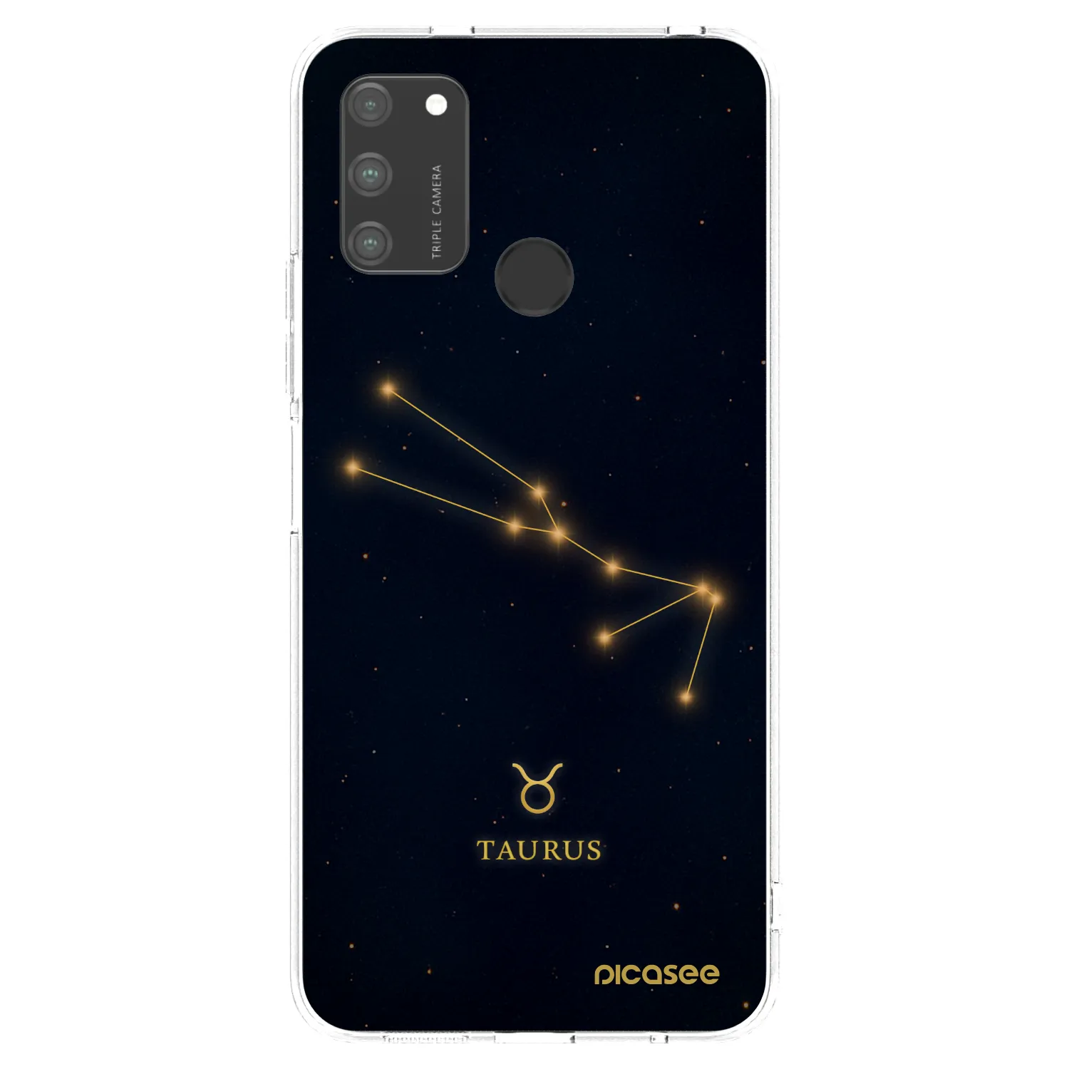 Picasee silikonska prozirna maskica za Honor 9A - TAURUS