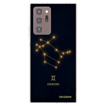 Picasee silikonska prozirna maskica za Samsung Galaxy Note 20 Ultra - GEMINI
