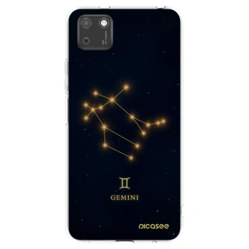 Picasee silikonska prozirna maskica za Huawei Y5P - GEMINI