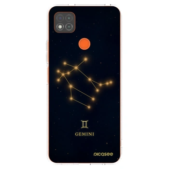 Picasee silikonska prozirna maskica za Xiaomi Redmi 9C - GEMINI