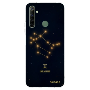Picasee silikonska prozirna maskica za Realme 6i - GEMINI