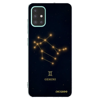 Picasee silikonska prozirna maskica za Samsung Galaxy M31s - GEMINI