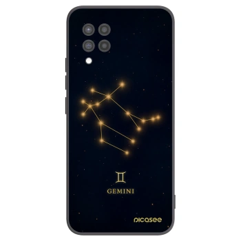 Picasee crna silikonska maskica za Samsung Galaxy A42 A426B - GEMINI