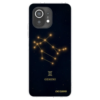 Picasee silikonska prozirna maskica za Xiaomi Mi 11 - GEMINI