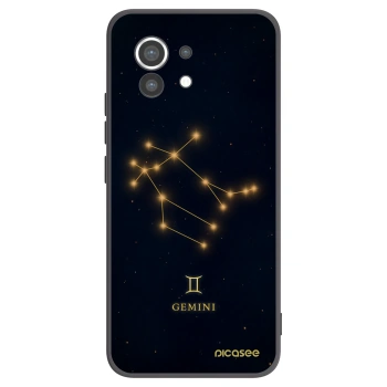 Picasee crna silikonska maskica za Xiaomi Mi 11 - GEMINI