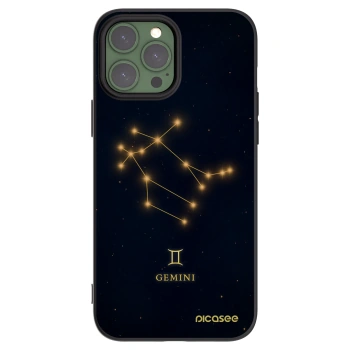 Picasee crna silikonska maskica za Apple iPhone 13 Pro Max - GEMINI