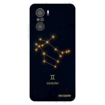 Picasee silikonska prozirna maskica za Xiaomi Poco F3 - GEMINI