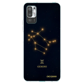Picasee silikonska prozirna maskica za Xiaomi Redmi Note 10 5G - GEMINI