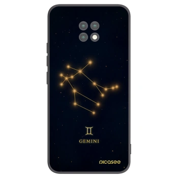 Picasee crna silikonska maskica za Xiaomi Redmi Note 9T - GEMINI