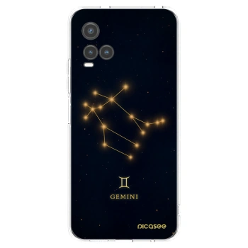 Picasee silikonska prozirna maskica za Vivo Y33s - GEMINI