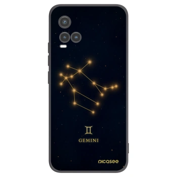 Picasee crna silikonska maskica za Vivo Y33s - GEMINI