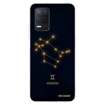 Picasee silikonska prozirna maskica za Realme 8 5G - GEMINI