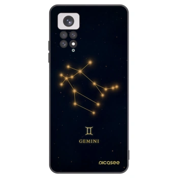 Picasee crna silikonska maskica za Xiaomi Redmi Note 11 - GEMINI