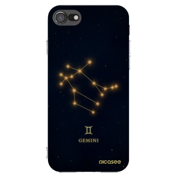 Picasee silikonska prozirna maskica za Apple iPhone SE 2022 - GEMINI