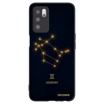 Picasee crna silikonska maskica za OPPO A16s - GEMINI