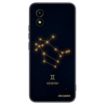 Picasee crna silikonska maskica za Vivo Y01 - GEMINI