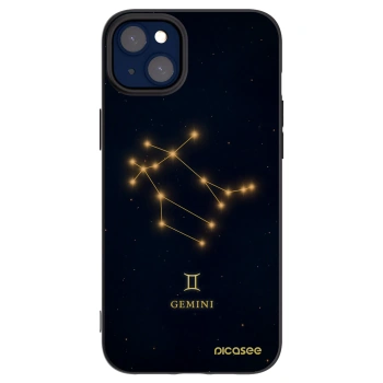 Picasee crna silikonska maskica za Apple iPhone 14 Plus - GEMINI