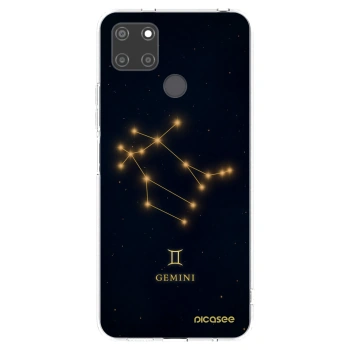 Picasee silikonska prozirna maskica za Realme C21Y - GEMINI