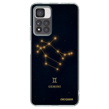 Picasee silikonska prozirna maskica za Xiaomi Redmi Note 11 Pro+ 5G - GEMINI